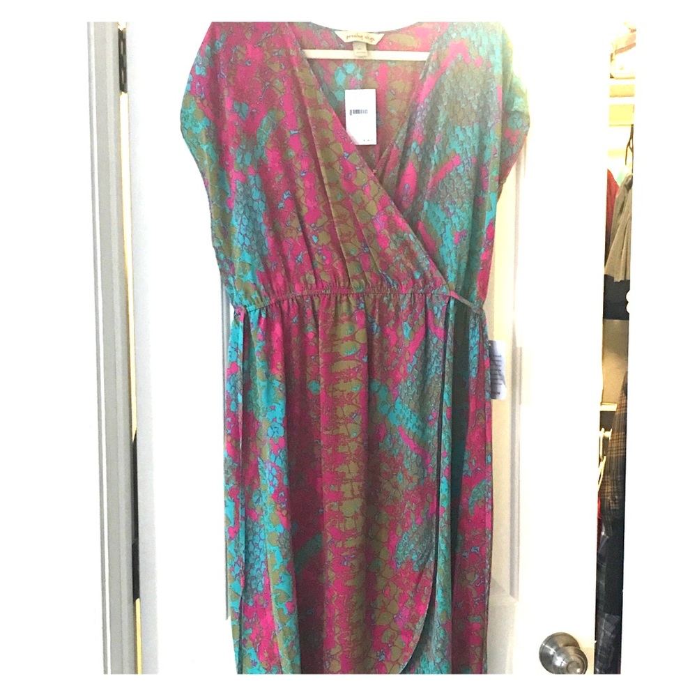Presley Skye Silk Wrap Dress